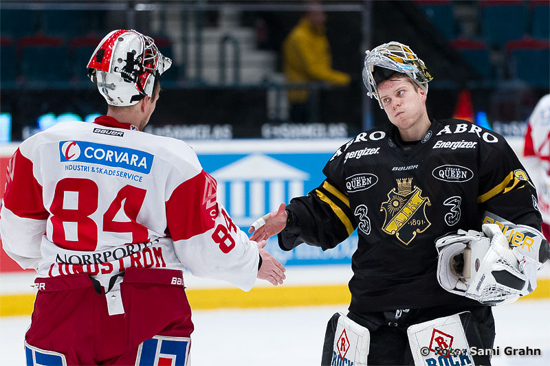 Timrå 84 Joakim Lundström och AIK 30 Viktor Fasth