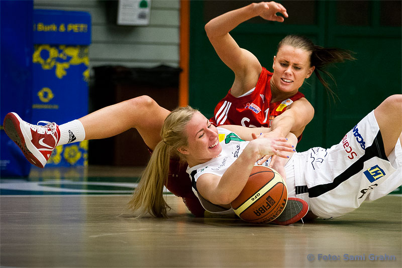 Sallén 10 Sandra Hansson och Telge 11 Matilda Claesson