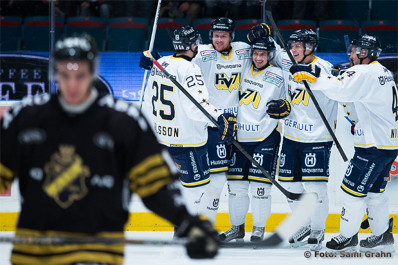 HV71 drog det längsta strået och vann med uddamålet