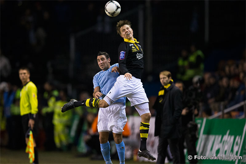 AIK 28 Viktor Lundberg satte det sista Allsvenska målet någonsin på Räsunda