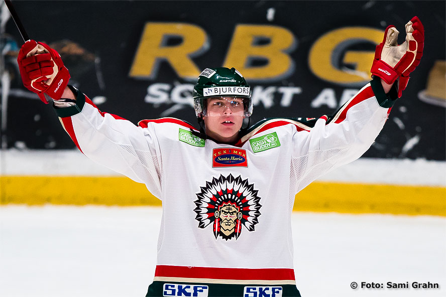 Målgest av Frölunda Oliver Bohm 