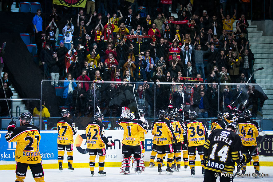 Luleå tackar klacken på läktaren 