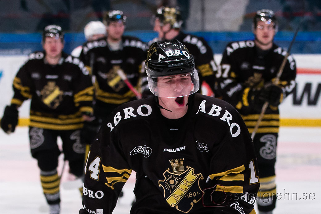 Måskytten AIK 14 Broc Little i täten