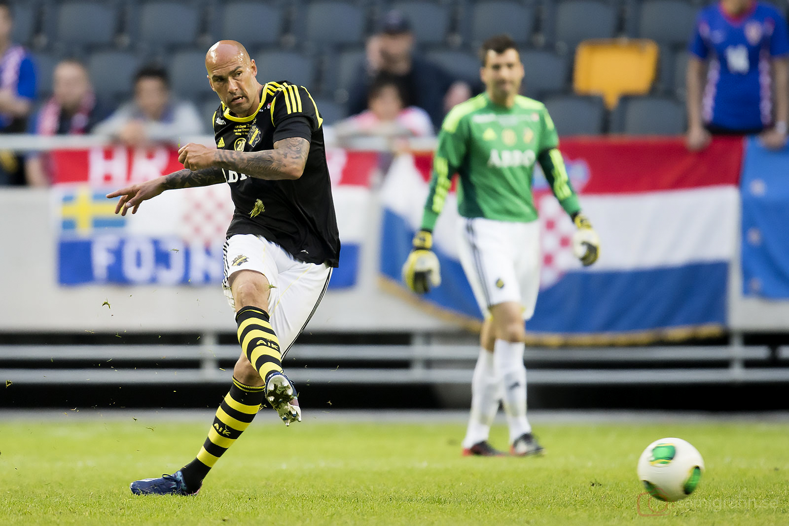 AIK:s backjätte Daniel Majstorovic