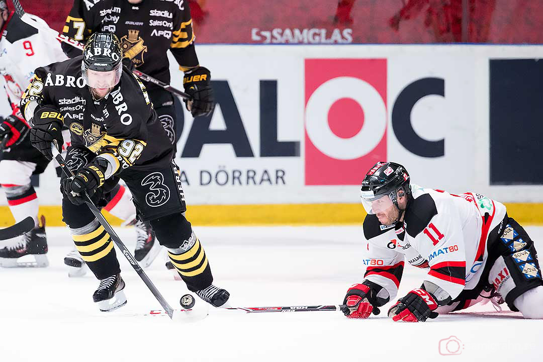 AIK Michael Nylander och Malmö Joey Tenute