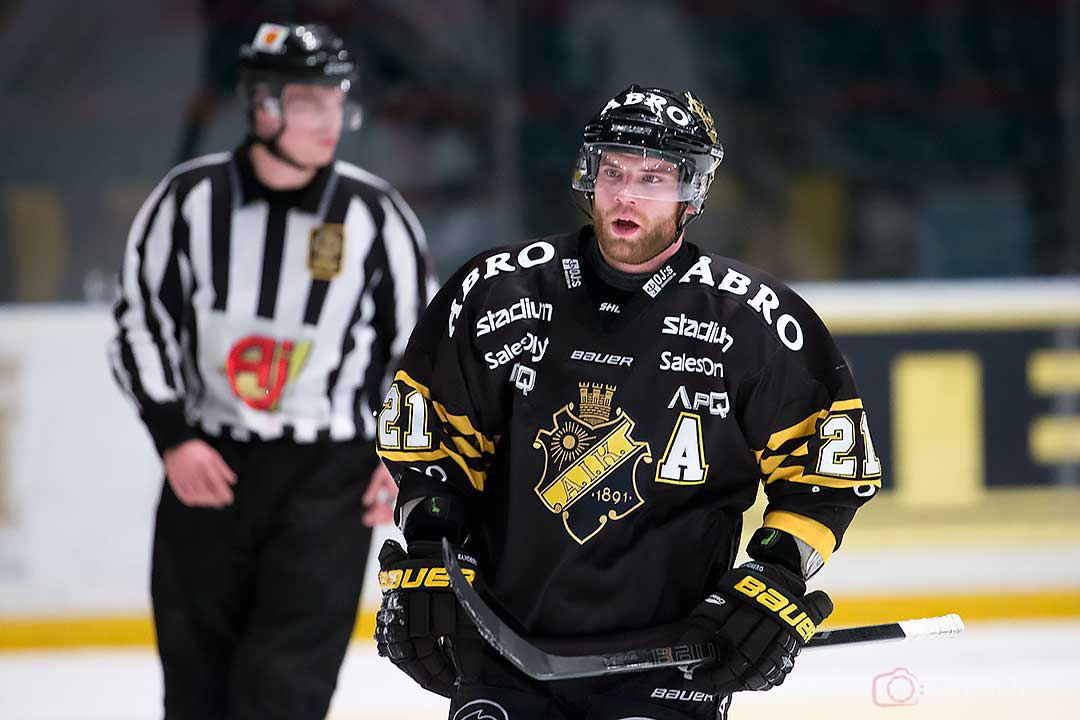 Målskytten AIK Christian Sandberg