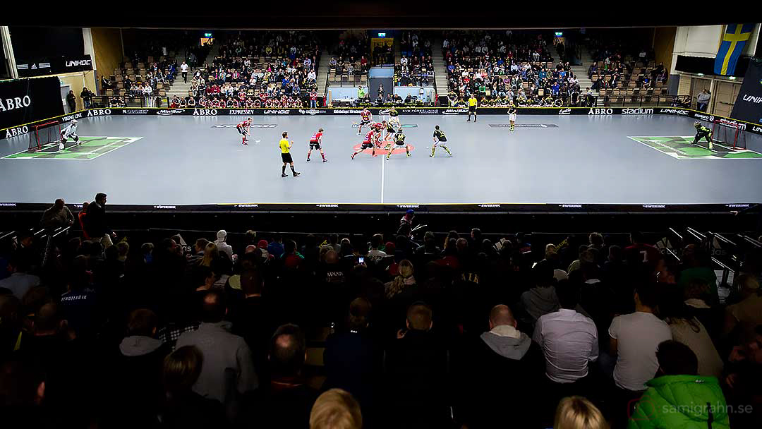 Semifinal 4 mellan AIK och Storvreta i Solnahallen