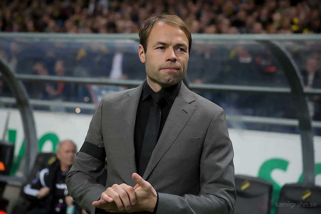 AIK:s tränare Andreas Alm
