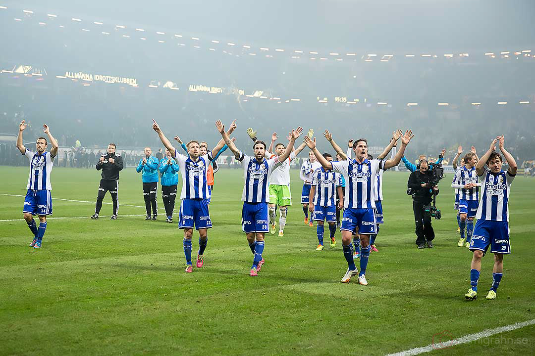 IFK Göteborg tackar sin klack efter segern