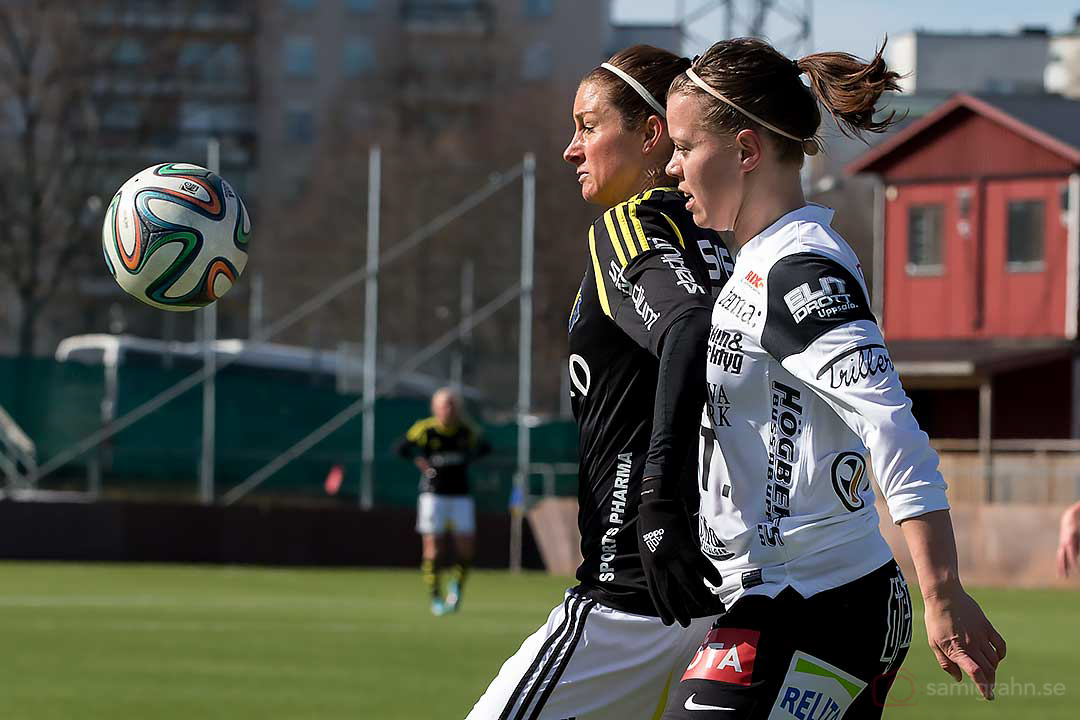 AIK Madeleine Tegström och Sirius Julia Lyckberg 