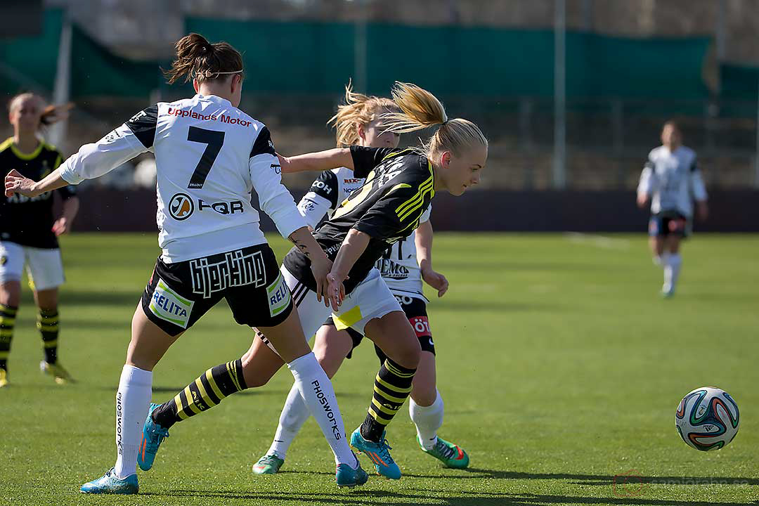 Sirius Amanda Johansson och AIK Sarah Storck