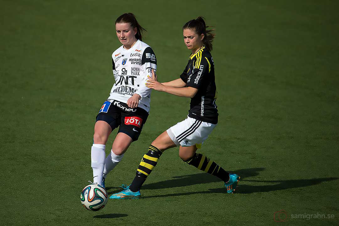 Sirius Tyra Kajgård och AIK Lisa Petersson