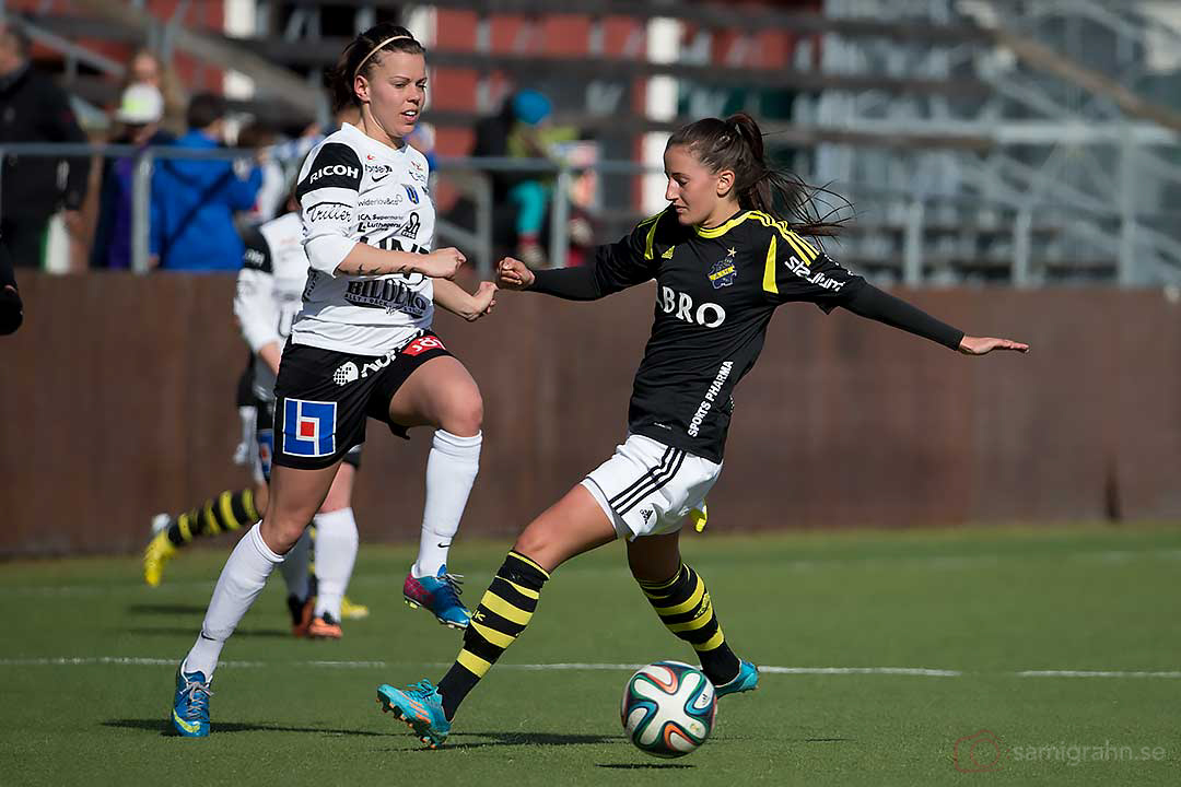 Sirius Julia Lyckberg och AIK Daniella Novaković 