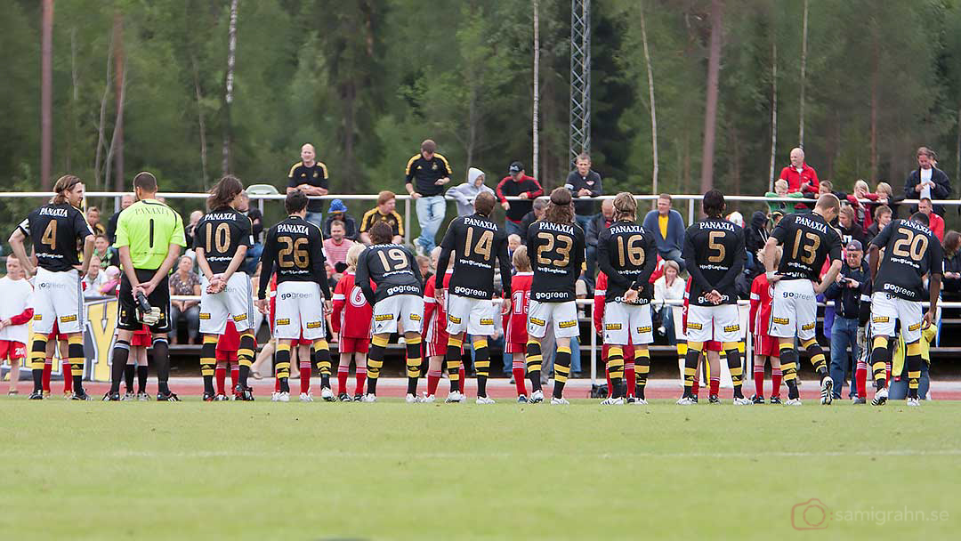 AIK:s uppställning inför matchen mot FF Jaro