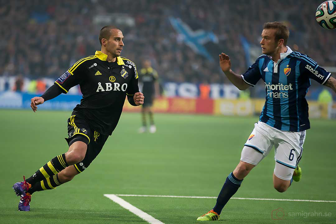 AIK Panajotis Dimitriadis och DIF Alexander Faltsetas