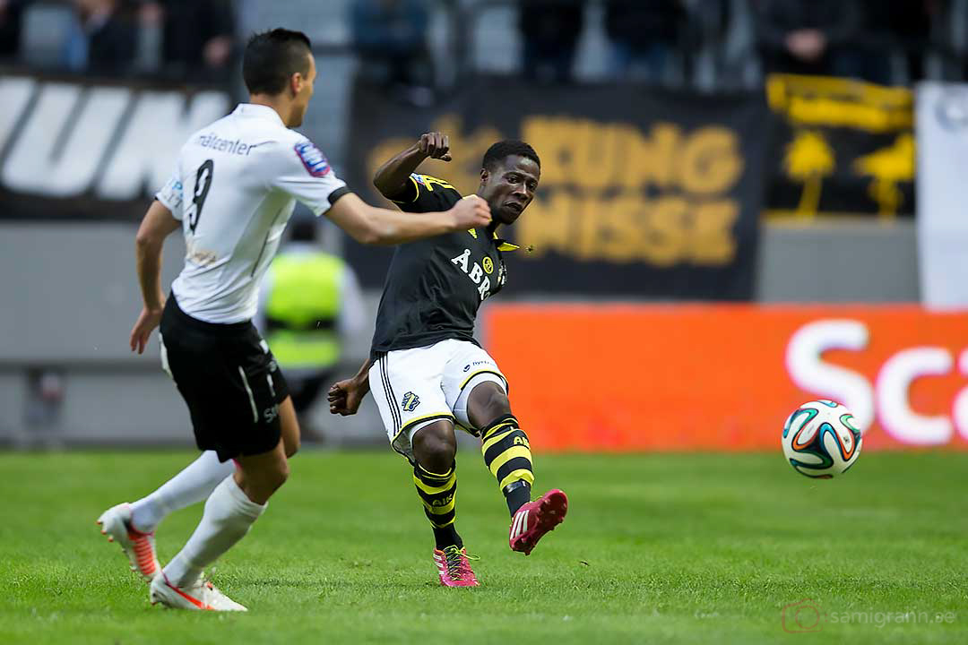 Örebro Ahmed Yasin och AIK Ebenezer Ofori 