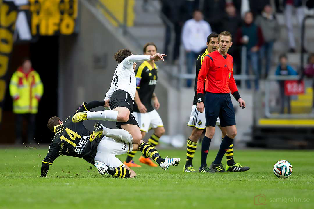 AIK Kenny Pavey river ned Örebro Nordin Gerzic