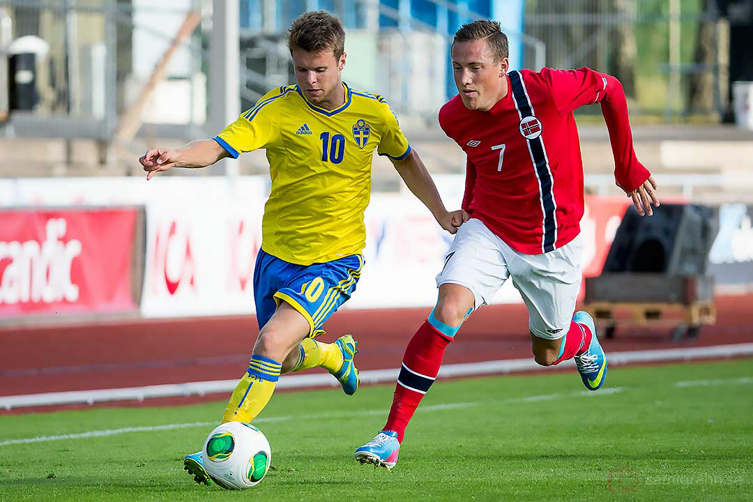 Sverige Måns Söderqvist och Norge Fredrik Ulvestad