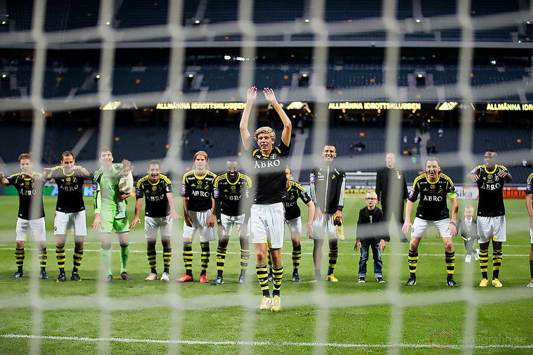 AIK Anton Salétros leder tacken till klacken