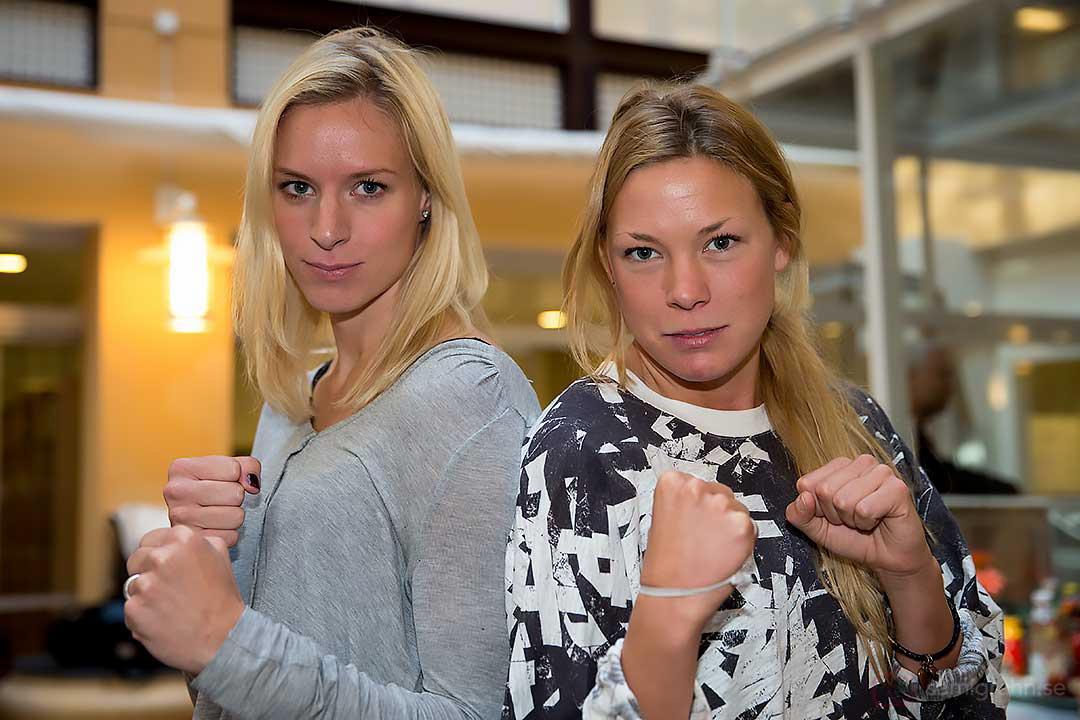 Dolphins Elisabeth Egnell och Telge Josefine Olheim menar allvar