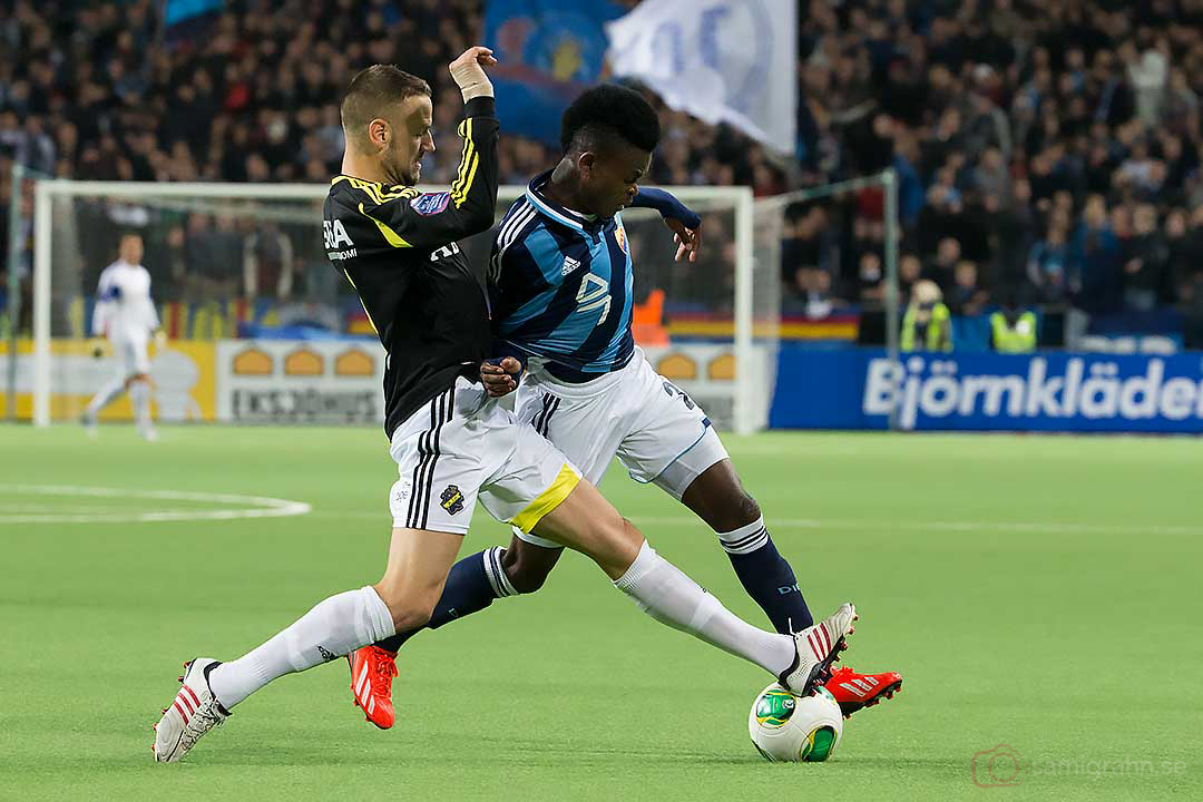 AIK Alexander Milošević och DIF Godsway Donyoh