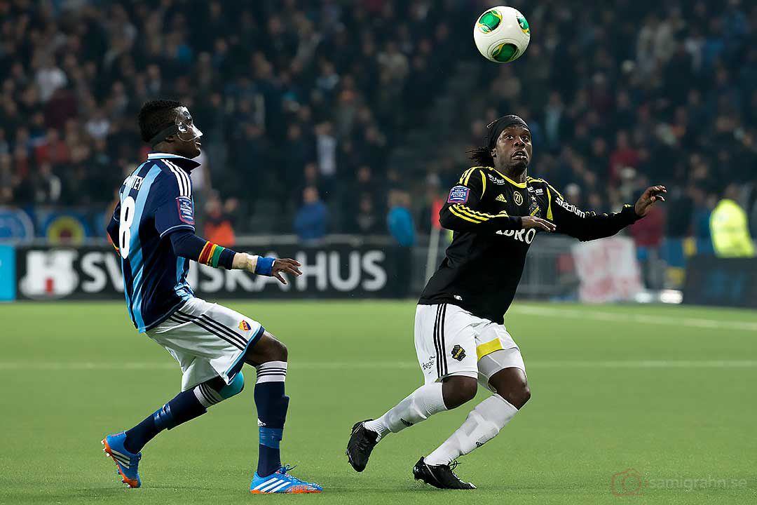 DIF Daniel Amartey och AIK Martin Kayongo Mutumba