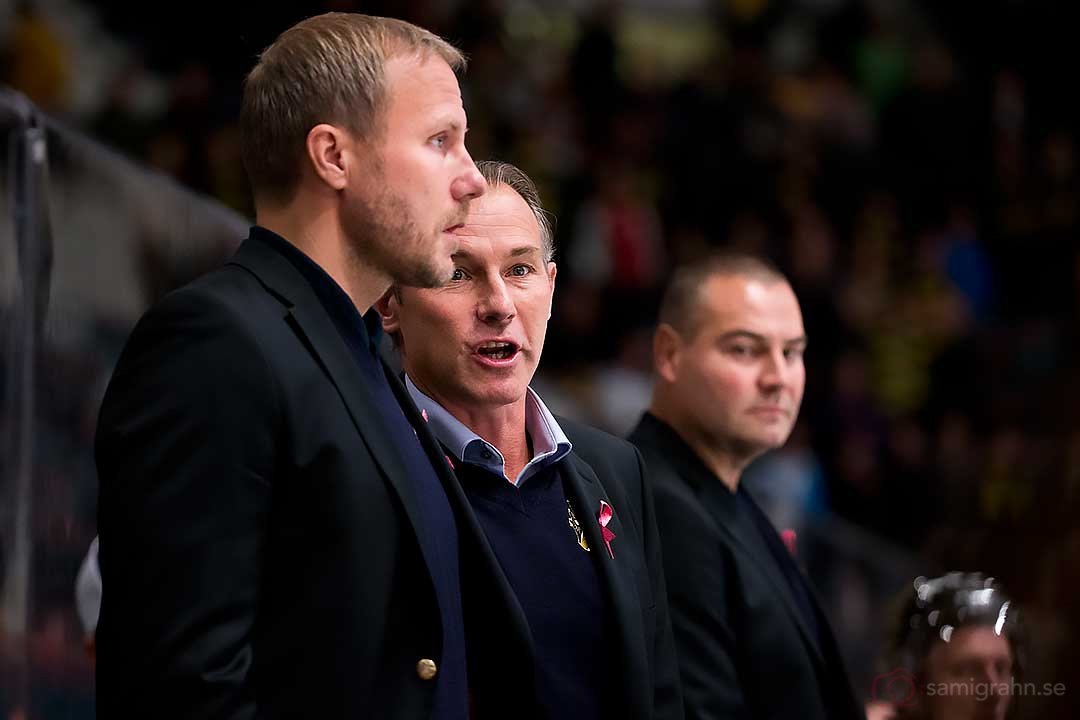 AIK tränartrio Mats Lindgren, Rikard Franzén och Mats Bäcklin