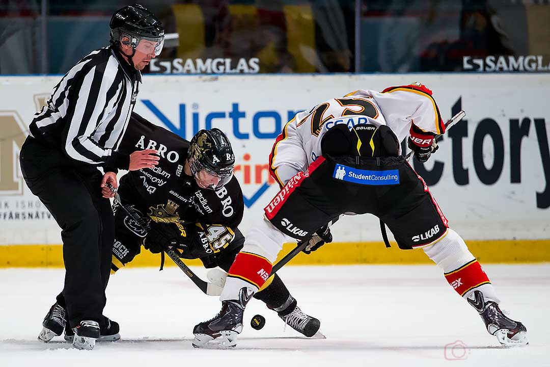 Tekning mellan AIK Oscar Steen och Luleå Anton Hedman