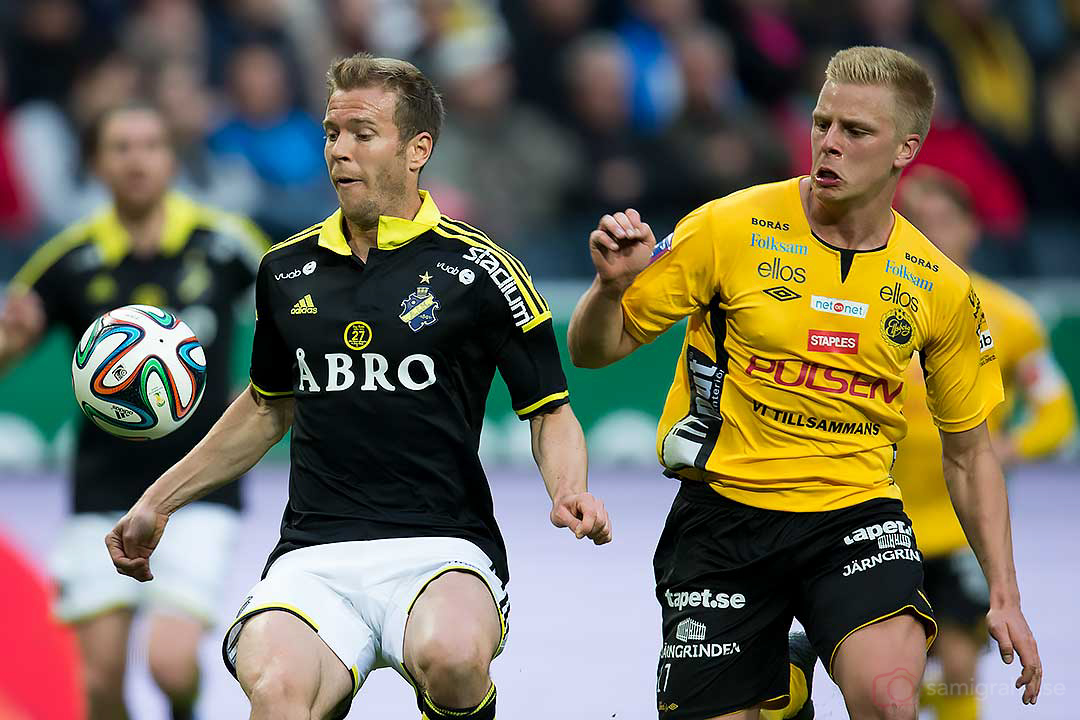 AIK Per Karlsson och Elfsborg Per Frick