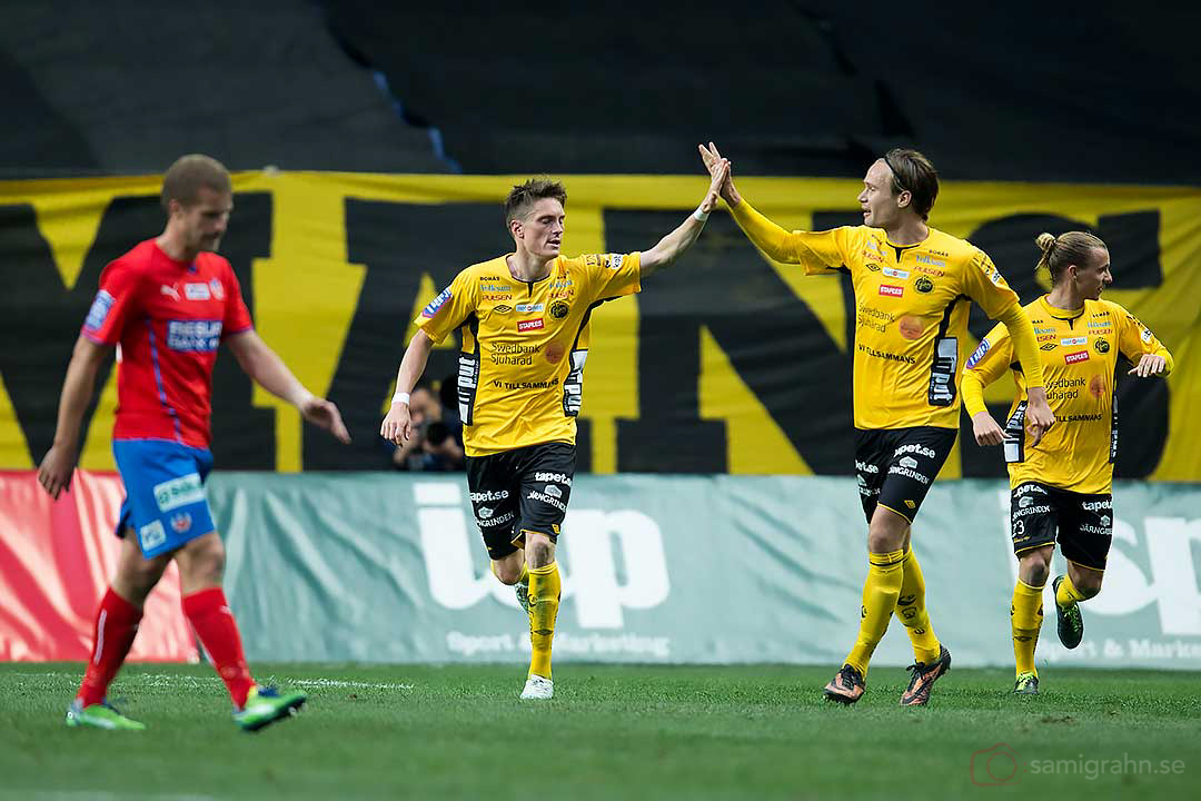 Matchens enda mål gjordes av Elfsborg Lasse Nilsson