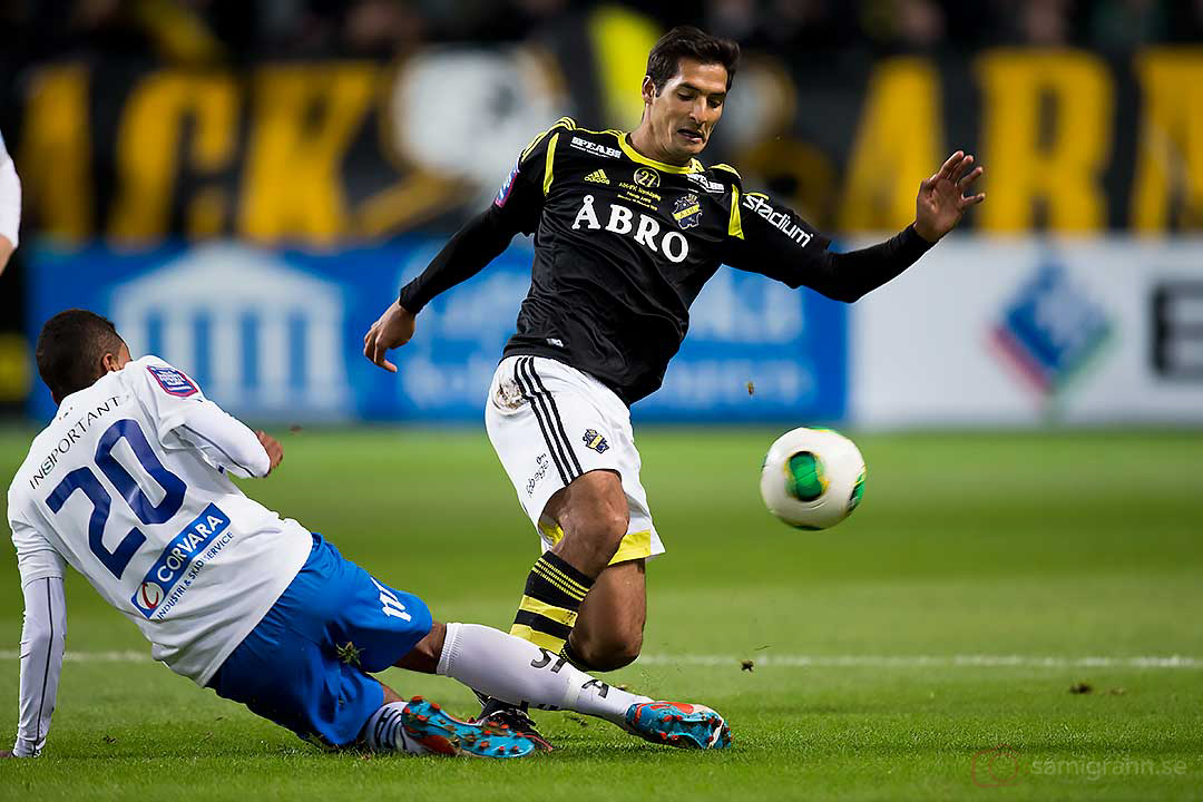 Norrköping Isaac Kiese Thelin faller för AIK Celso Borges