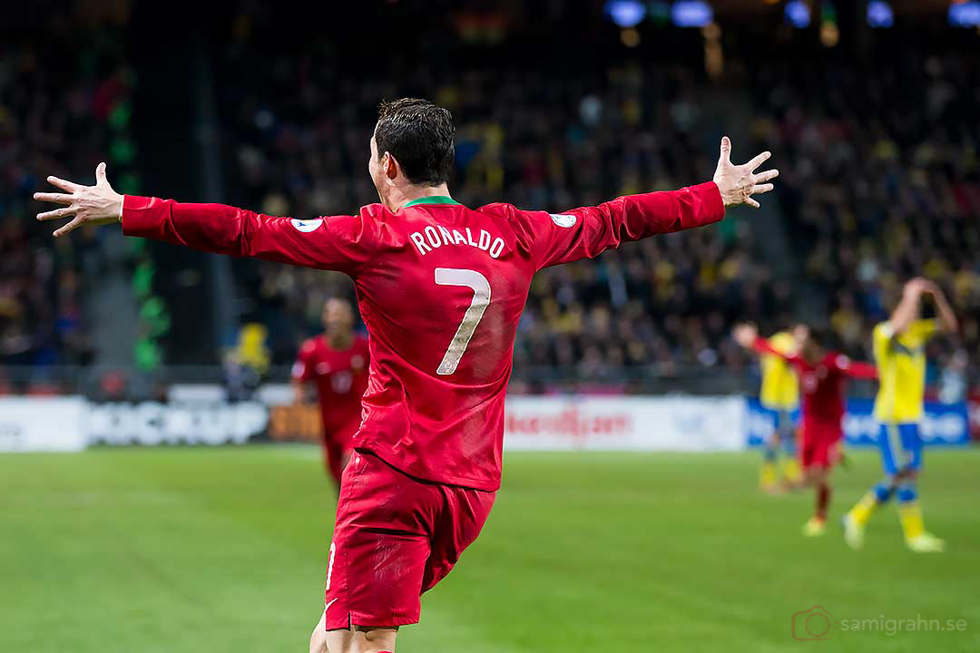 Portugal Cristian Ronaldo jublar