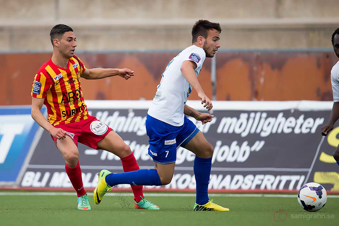 Syrianska Gabriel Somi och Värnamo Dzenis Kozica